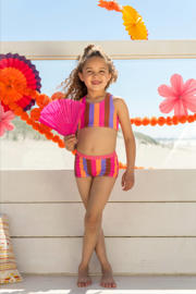 thumbnail: B.Nosy reversible bikini felroze/multicolor
