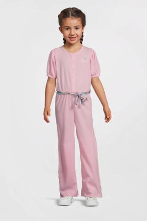 straight jumpsuit roze
