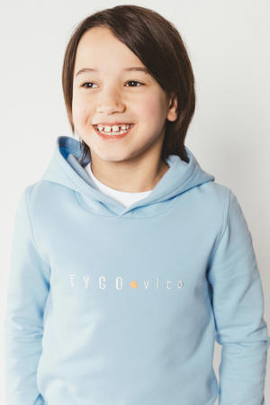 hoodie lichtblauw