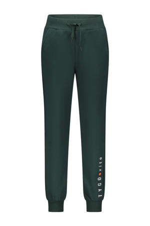 regular joggingbroek donkergroen
