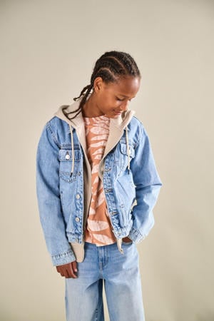 spijkerjas light blue denim