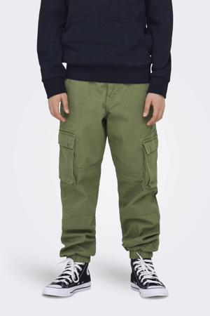cargo broek groen