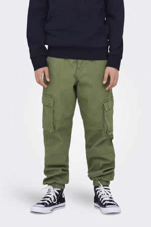 cargo broek groen