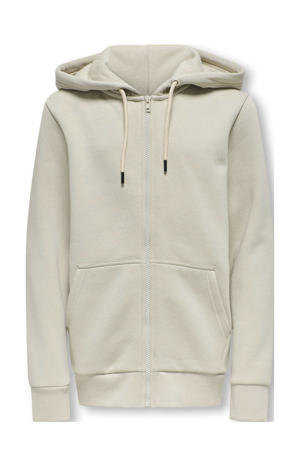 sweatvest beige