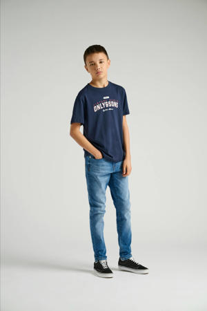 T-shirt donkerblauw