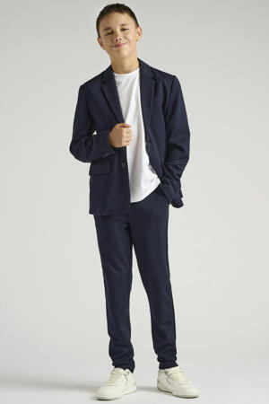 slim chino donkerblauw