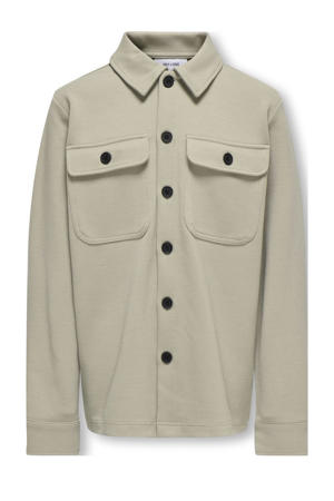 overshirt licht kaki