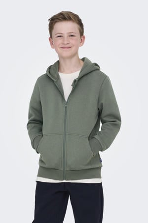 sweatvest grijs