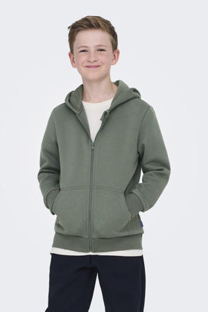 sweatvest grijs