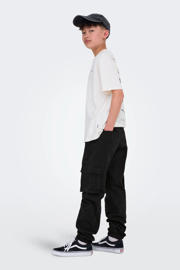 thumbnail: ONLY & SONS JUNIOR cargo broek zwart