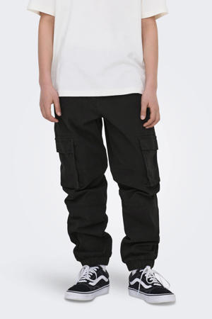 cargo broek zwart