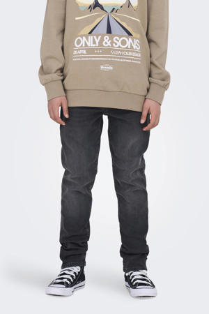 tapered jeans black denim