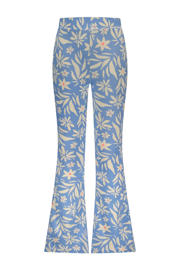 thumbnail: Moodstreet flared legging lichtblauw