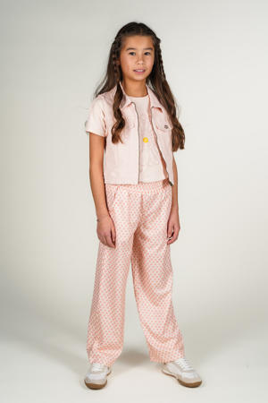 loose casual broek roze