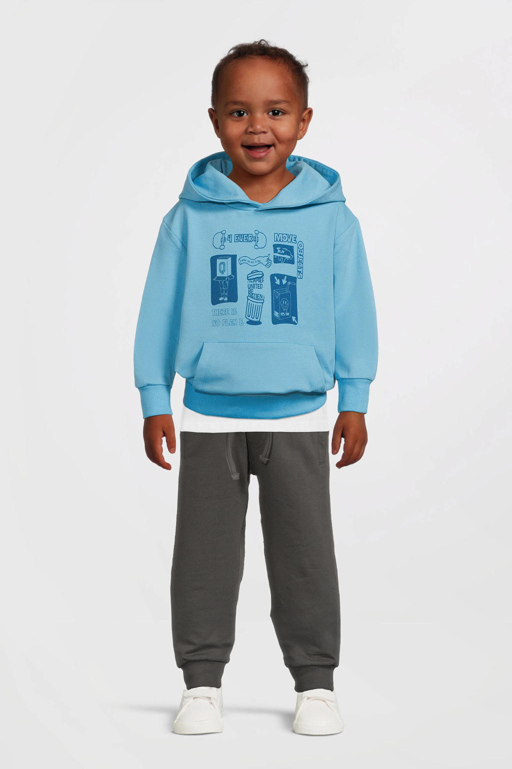 Quapi hoodie blauw