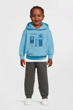 hoodie blauw 
