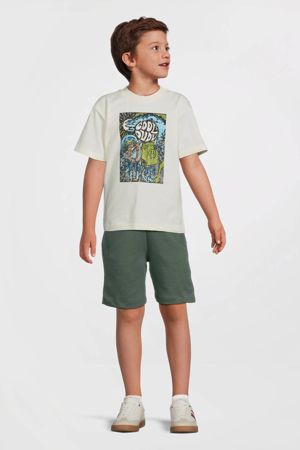Quapi T-shirt wit