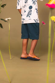 thumbnail: Quapi regular sweatshort donkerblauw
