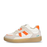 thumbnail: BunniesJR suède sneakers beige/oranje
