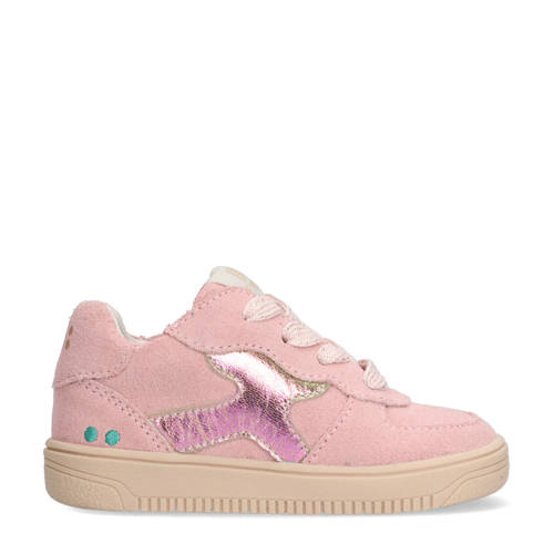 BunniesJR suède sneakers roze Meisjes Suede - maat 24 afbeelding
