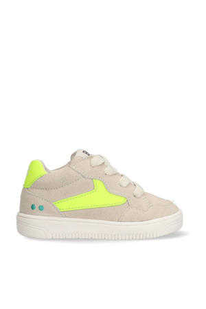  suède sneakers beige