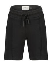 thumbnail: Zwarte jongens Raizzed relaxed sweatshort met regular waist, elastische tailleband met koord en effen