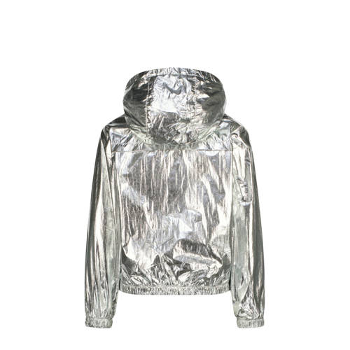 Raizzed jack zilver Jas Meisjes Polyester Capuchon Effen
