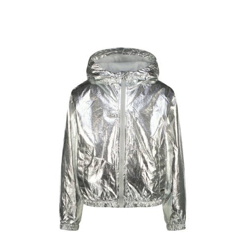 Raizzed jack zilver Jas Meisjes Polyester Capuchon Effen