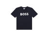 BOSS T-shirt donkerblauw