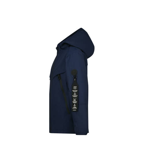 Vingino jack donkerblauw Jas Jongens Nylon Capuchon Effen