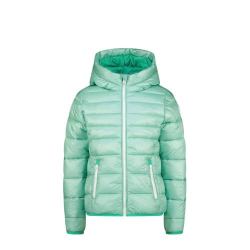 Vingino gewatteerde jas mintgroen Meisjes Nylon Capuchon Effen