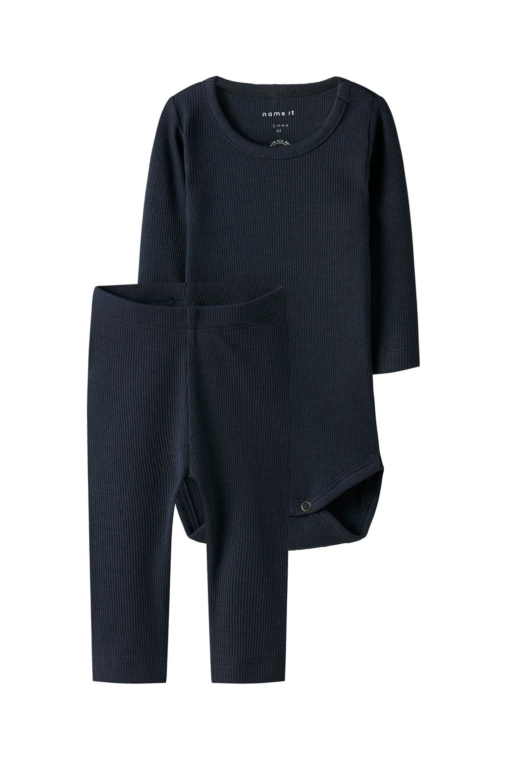 NAME IT BABY romper + broek NBNKAB donkerblauw