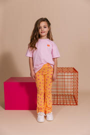 thumbnail: Quapi regular flared broek oranje