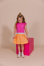 thumbnail: Quapi zomerjurk met glitter oranje