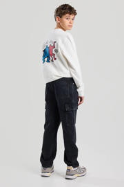 thumbnail: America Today rechtvallend  waist black denim