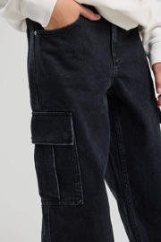 thumbnail: America Today rechtvallend  waist black denim