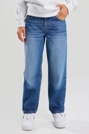 thumbnail: America Today low waist loose fit jeans medium blue denim