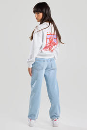 thumbnail: America Today low waist loose fit jeans light blue denim