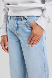 thumbnail: America Today low waist loose fit jeans light blue denim