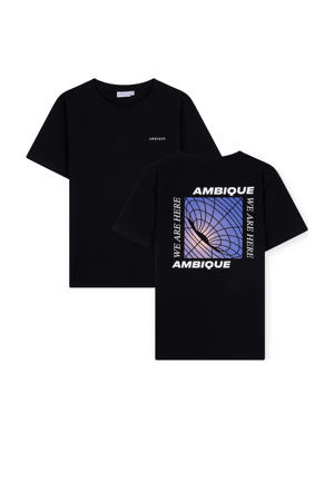 T-shirt zwart