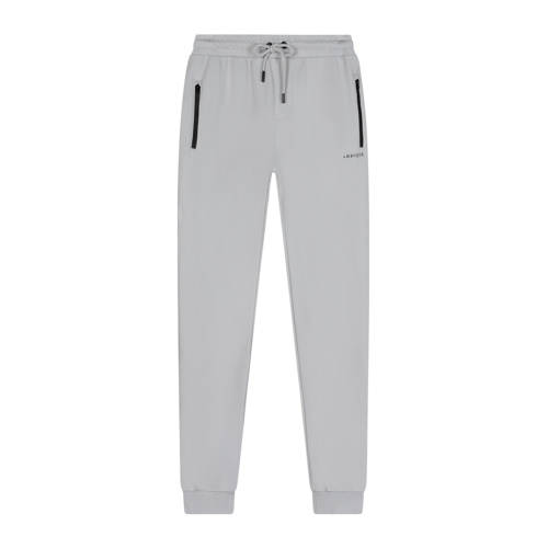 Ambique slim sweatpants lichtgrijs Broek Jongens Katoen Logo - maat 140 afbeelding
