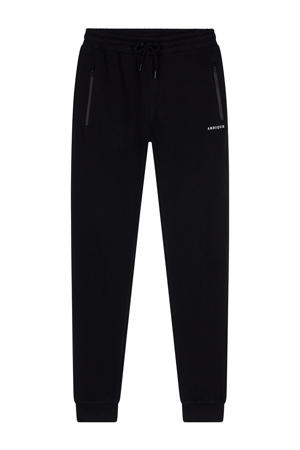 slim sweatpant zwart