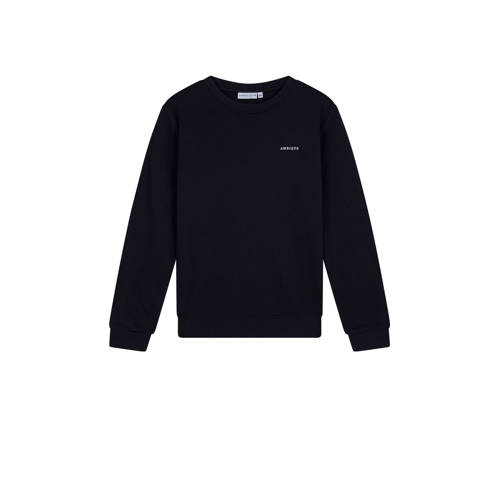 Ambique sweater marineblauw Logo - maat 140 | Sweater van Ambique afbeelding