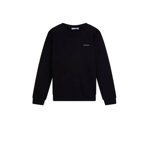 Ambique sweater zwart Logo - maat 140 | Sweater van Ambique afbeelding