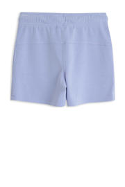 thumbnail: Lavendelkleurige meisjes 4PRESIDENT sweatshort van modal met elastische tailleband met koord en effen