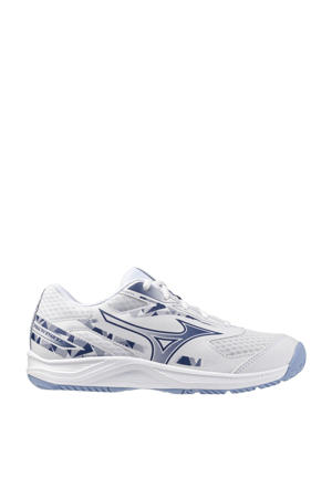 Stealth Star 3  zaalsportschoenen wit/blauw