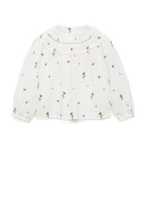 blousetop wit broderie