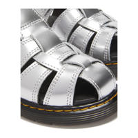 thumbnail: Dr. Martens Caarys J leren sandalen Silver Metallic Patent Lamper
