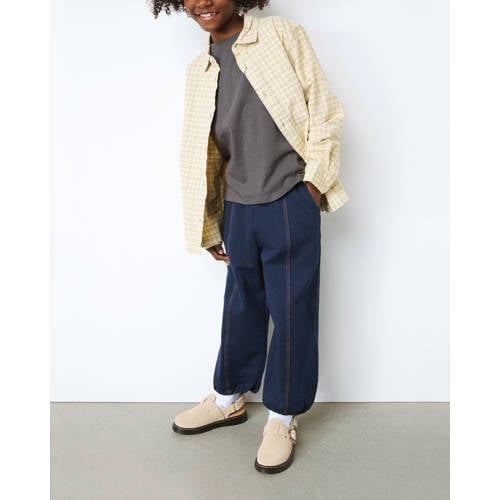 Dr. Martens Jorgie J suède clogs light tan bronx Beige Meisjes Suede Effen