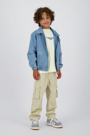 spijkerjas medium blue denim